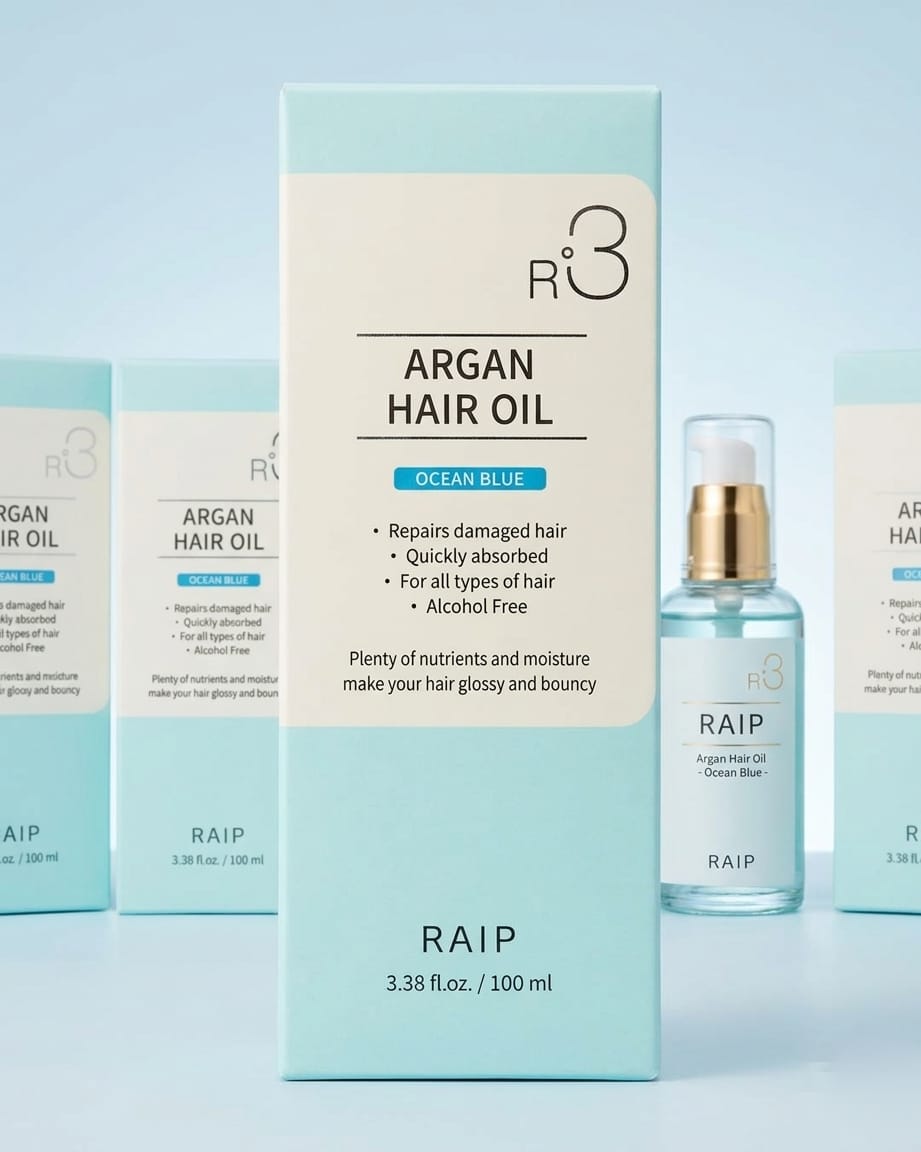 Argan Hair Oil Ocean Blue