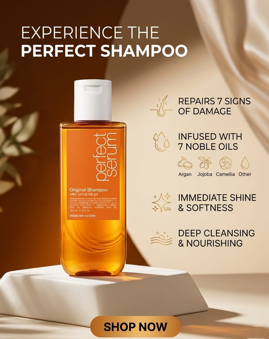 Experience the perfect shampoo