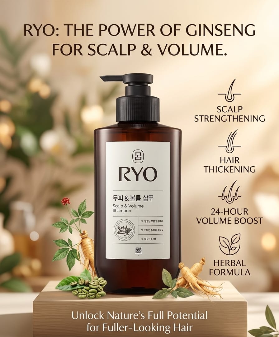 The Power of Ginseng for Scalp & Volume