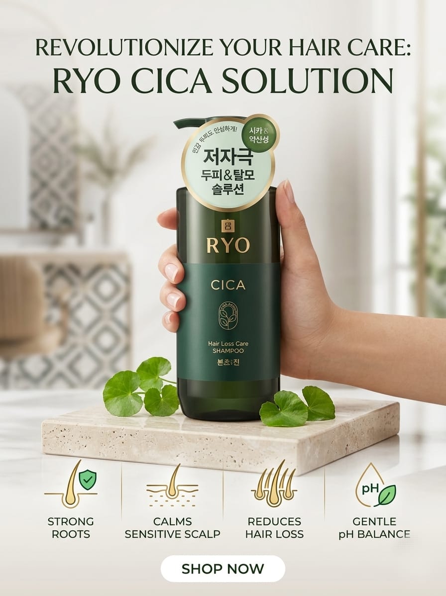 Revolutionize Hair Care Ryo Cica Solution
